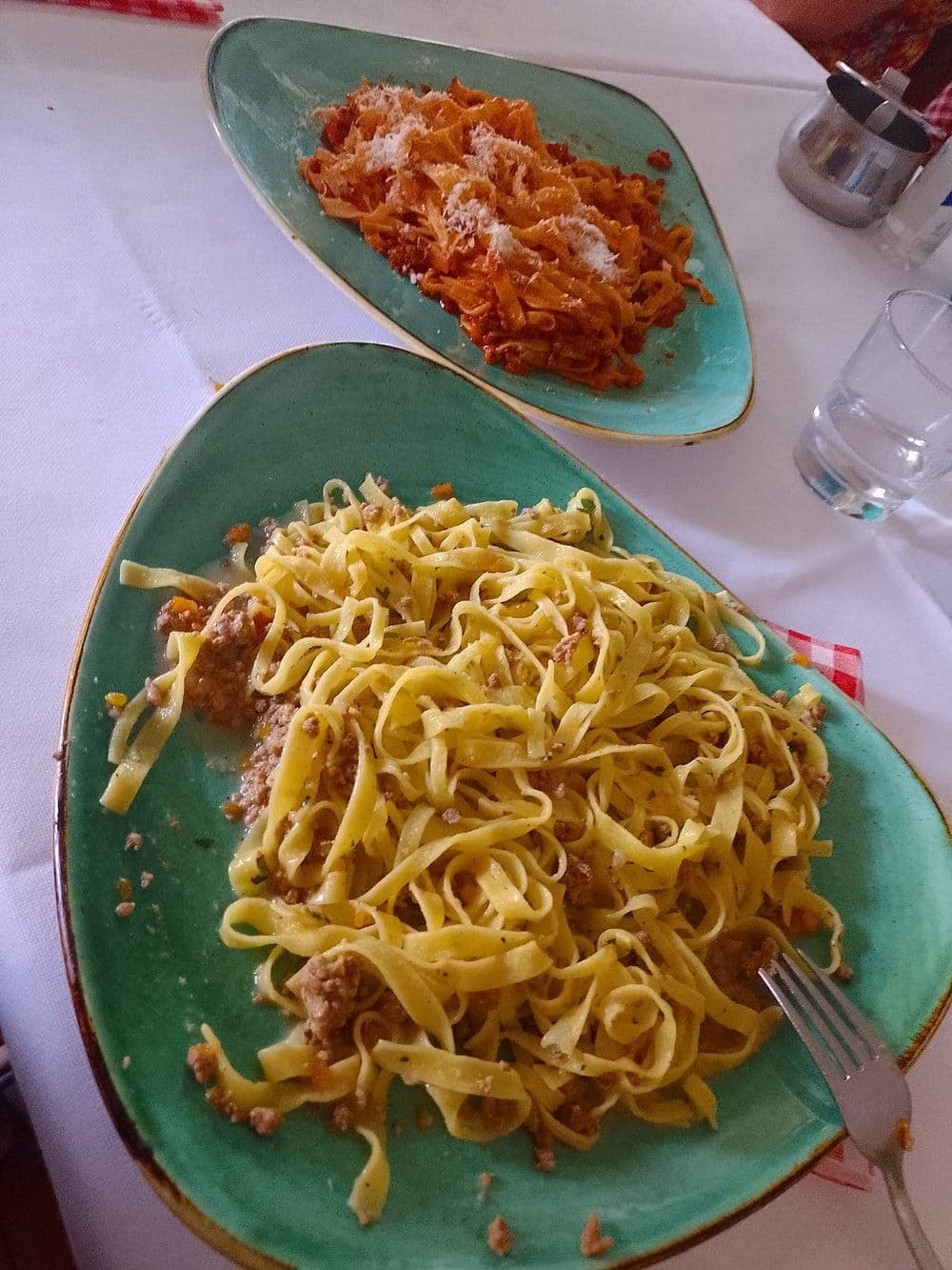 Homemade pasta
